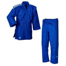   Judo ruha -Training gí J500B - kék, fehér csíkokkal -ADIDAS