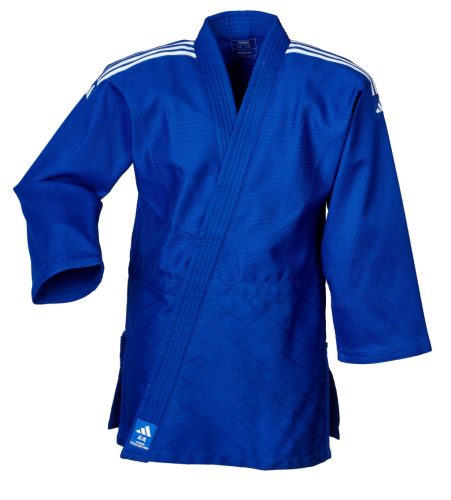 Judo ruha -Training gí J500B - kék, fehér csíkokkal -ADIDAS