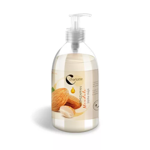 Charlotte Mandula Jojoba olajjal krémszappan  500 ml