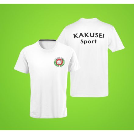 KAKUSEI Sport póló - (fehér) felnőtt F/N
