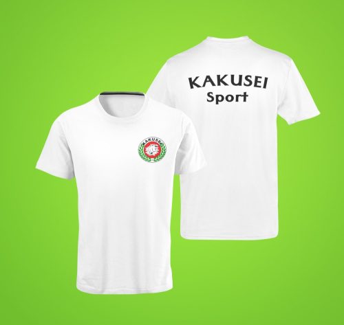 KAKUSEI Sport póló - (fehér) felnőtt