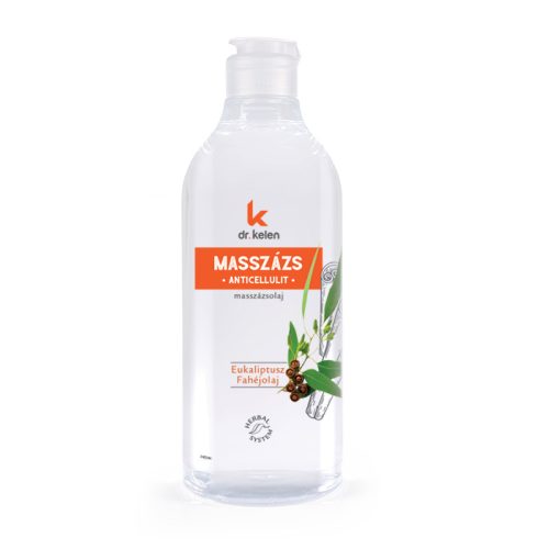 Dr.Kelen - Anticellulit masszázsolaj - narancsbőr, stria ellen - 500 ml
