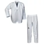 Taekwondo Dobok ruha - adidas adichamp II (fehér hajtókával)