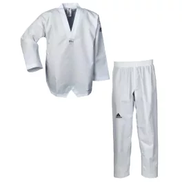   Taekwondo Dobok ruha - adidas adichamp II (fehér hajtókával)
