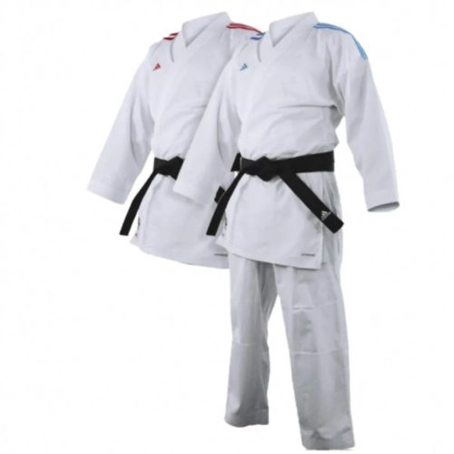 Karate ruha - piros-kék vállú - Kumite Fighter szett - ADIDAS