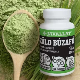 ZÖLD BÚZAFŰ - 60 db lágykapszula - Javallat