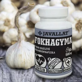 FOKHAGYMA - 60 db lágykapszula - Javallat