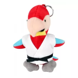 Papagáj Gi-ben plüss kulcstartó