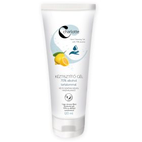   Charlotte Kéztisztító gél 120ml – 70% alkohol tartalommal