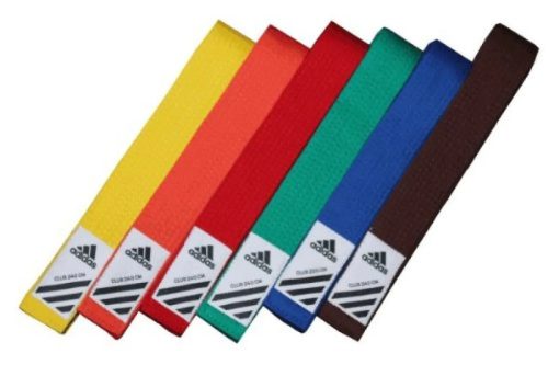 Harcművészeti színes öv ADIDAS