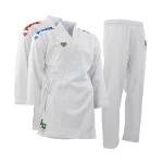 Karate ruha (kumite) - piros-kék vállú -TAKYON KUMITE - PUNOK - WKF Approved