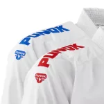 Karate ruha (kumite) - piros-kék vállú -TAKYON KUMITE - PUNOK - WKF Approved