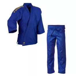 Judo ruha - Club J350B  - kék, arany csíkokkal - ADIDAS