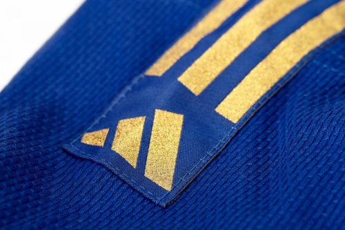 Judo ruha - Club J350B  - kék, arany csíkokkal - ADIDAS
