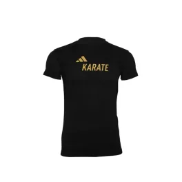 adidas karate póló - arany mintával