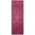 GAIAM  jógamatrac sötét pink geometriai mintával 