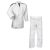Judo ruha - Training gí J500 - fehér, fekete csíkokkal - ADIDAS
