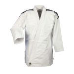 Judo ruha - Training gí J500 - fehér, fekete csíkokkal - ADIDAS