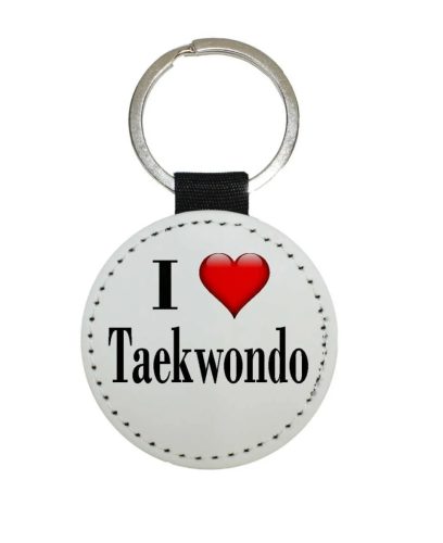 I <3 Taekwondo kulcstartó