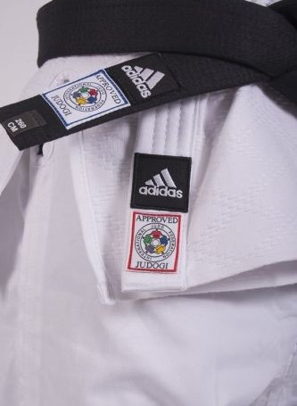 Judo ruha (fehér) -  Kimono Judo Adidas Champion II IJF - Adidas