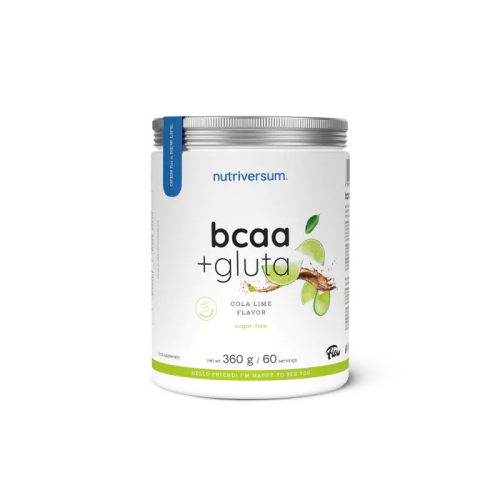 BCAA+GLUTA - 360 g - Sugar Free - Nutriversum