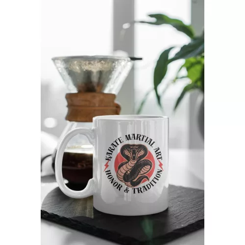 Kobra Karate Martial Art - kerámia bögre