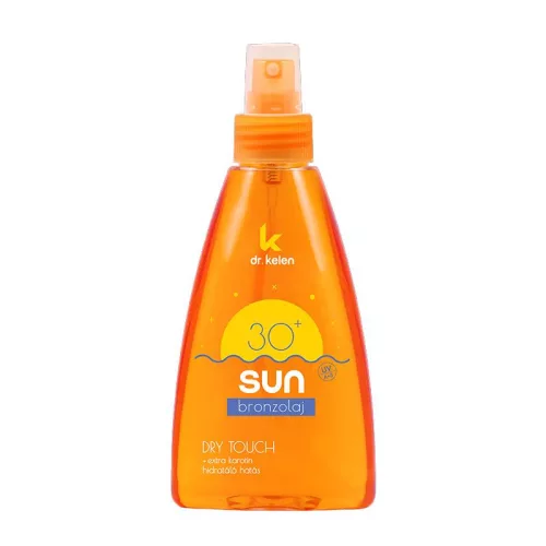 Sun F30 Bronz dry touch - pumpás