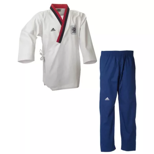 Taekwondo (Poomsae Dobok) KÉK gyakorló ruha - adidas