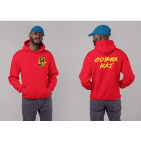 COBRA KAI  - piros kapucnis pulóver