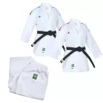 Karate ruha (kumite) - piros-kék vállú - Adizero - ADIDAS - WKF Approved