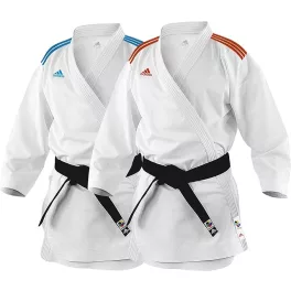   Karate ruha (kumite) - piros-kék vállú - Adizero - ADIDAS - WKF Approved