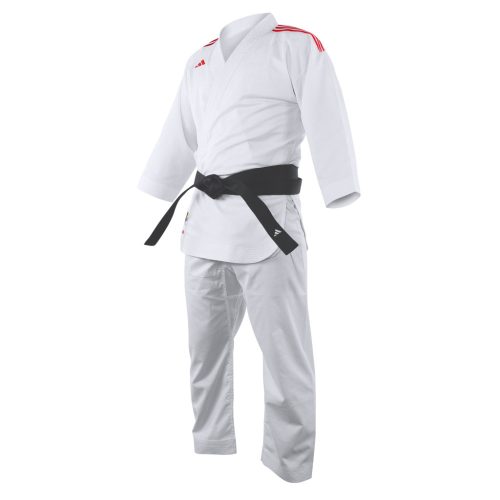 Karate ruha (kumite) - piros-kék vállú - Adizero - ADIDAS - WKF Approved