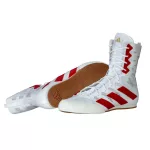 adidas Box csizma Box Hog 4 fehér-piros, HP9613 