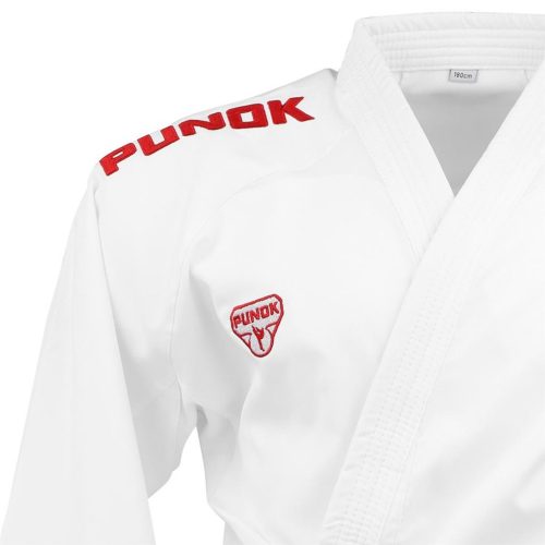 Karate ruha (kumite) - piros-kék vállú - Blitz - PUNOK - WKF Approved