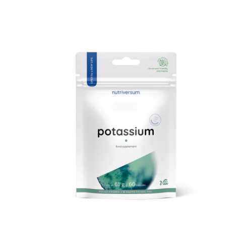 Potassium kálium kapszula 60 kapszula - Nutriversum