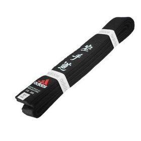 Fekete öv hímzett - ADIDAS