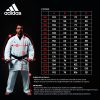 Revo Flex Adidas  - Piros/ kék hímzett karate ruha - WKF approved