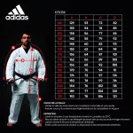 Karate ruha (kumite) - piros-kék vállú - Revo Flex  - Adidas  - WKF approved
