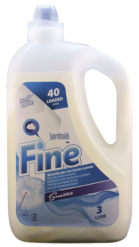  Fine mosógél – Sensitive (3 l) - Well Done