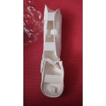 Lábfejes lábszárvédő (fehér) - KIHON