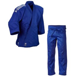 Judo ruha - Club J350B  - kék, ezüst csíkokkal - ADIDAS