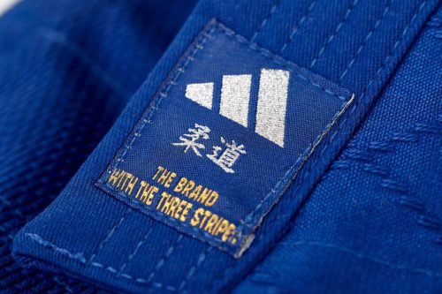 Judo ruha - Club J350B  - kék, ezüst csíkokkal - ADIDAS
