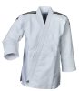 Judo ruha adidas Contest J650 - fehér, fekete csíkos