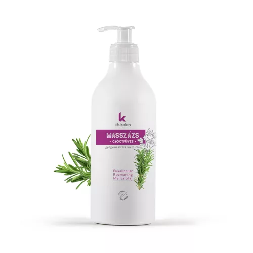 Dr.Kelen - Gyógyfüves masszázskrém gyógymasszázshoz - 500 ml
