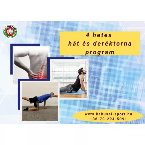 4 hetes hát és deréktorna - HÁTMESTER Program