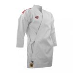 Karate ruha -piros-kék vállú - KATA Gold - PUNOK - WKF Approved