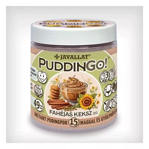 PuddinGo!® Fahéjas keksz ízű instant pudingpor
