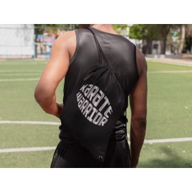   TAKAI Sport - pamut tornazsák Karate Warrior ezüst mintával