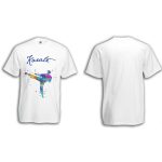 Színes karate póló - felnőtt
