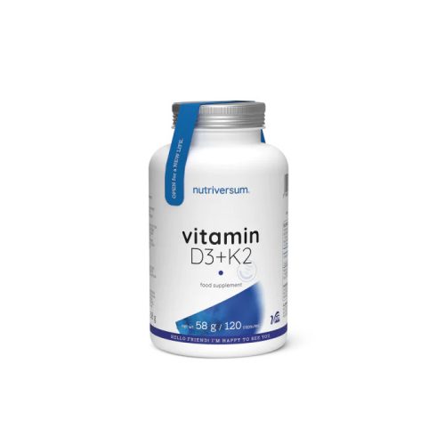 Vitamin D3 + K2 120 kapszula